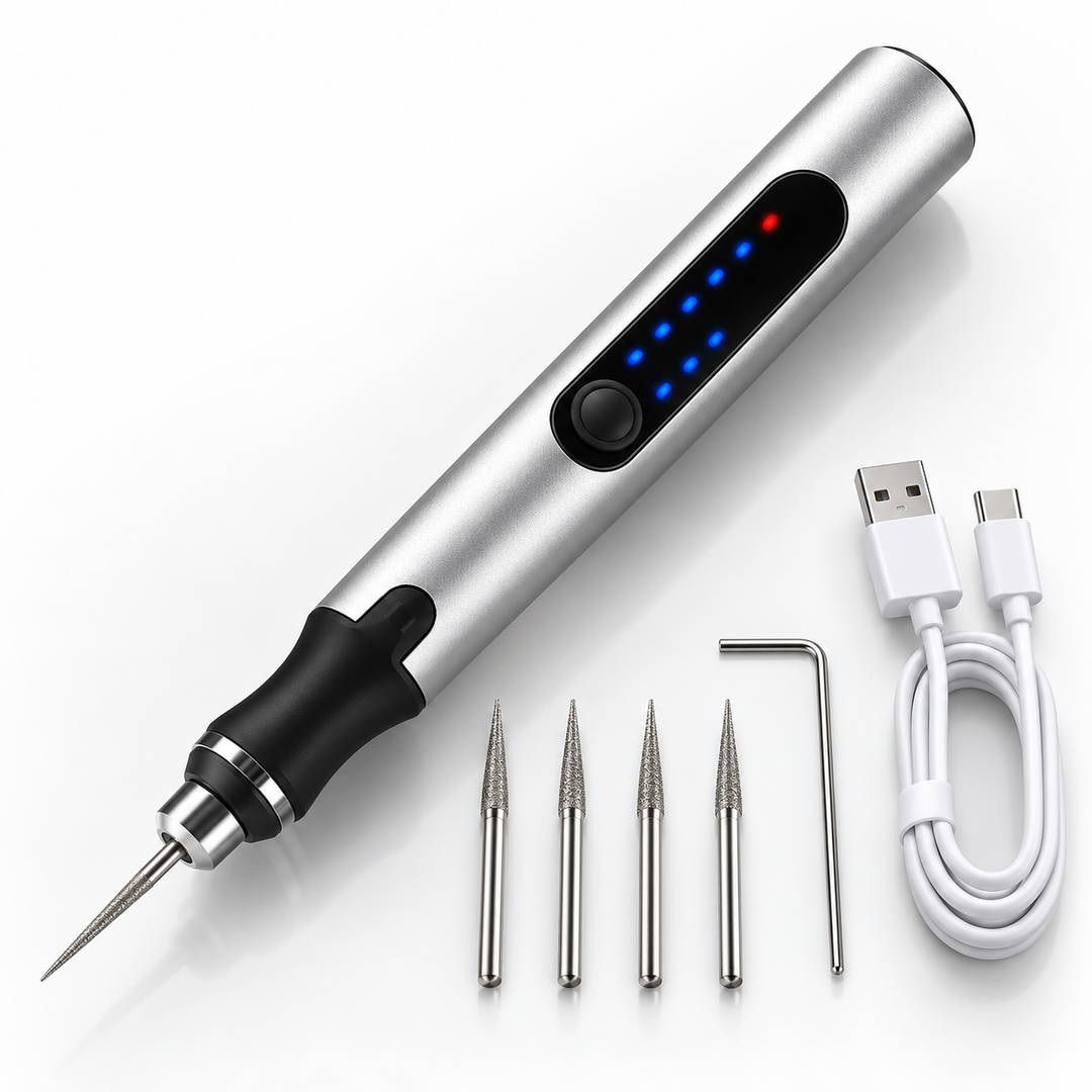 Cordless Electric Engraving Pen Rechargeable Etching Tool Metal