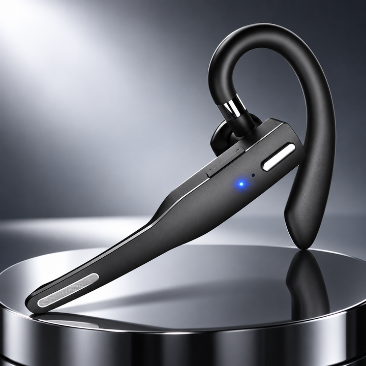 Trucker Bluetooth Headset Dual Mic Wireless Noise Cancelling