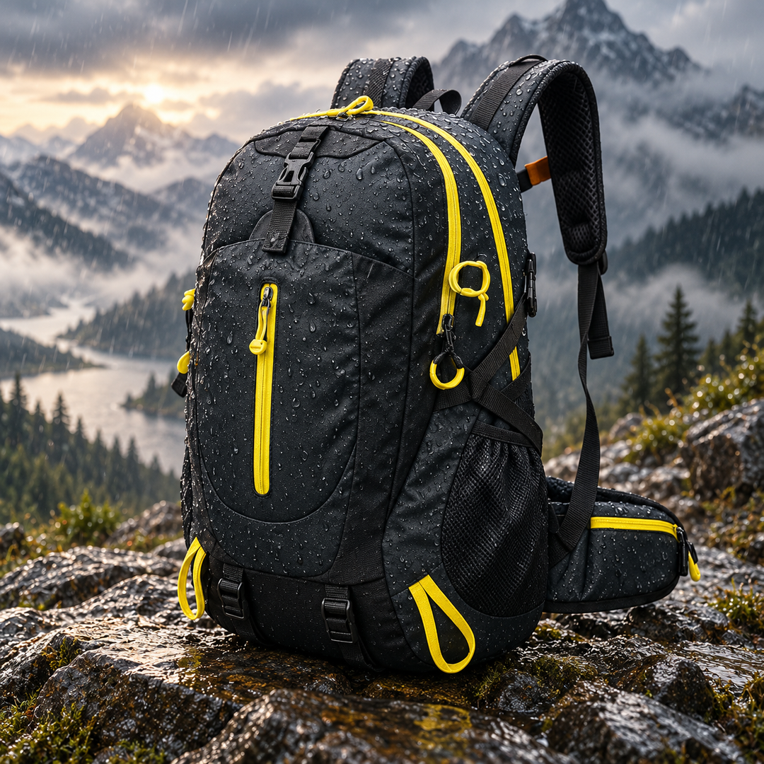 40L Waterproof Hiking Backpack with Multiple Compartments for Outdoors