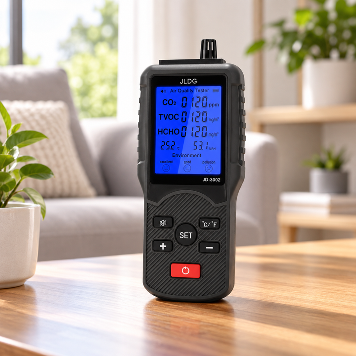 Air Quality Monitor Carbon Monoxide Detector Multifunction Tester