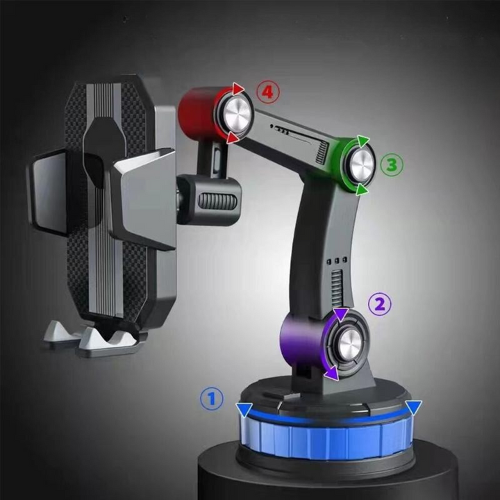 Car Phone Holder Suction Mount Adjustable Dashboard Stand Holder
