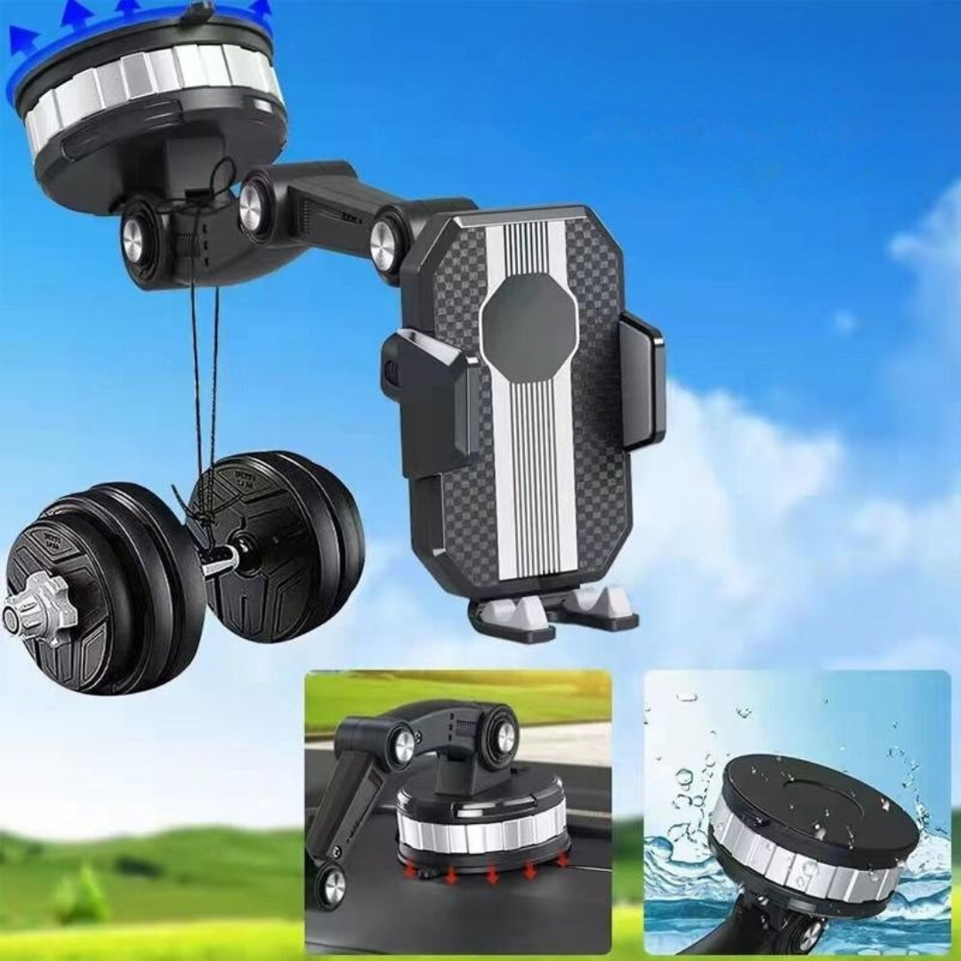 Car Phone Holder Suction Mount Adjustable Dashboard Stand Holder