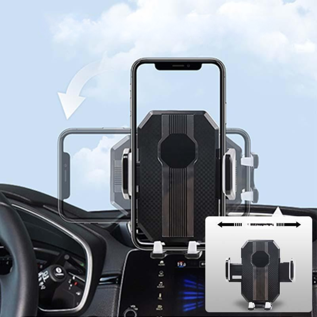 Car Phone Holder Suction Mount Adjustable Dashboard Stand Holder