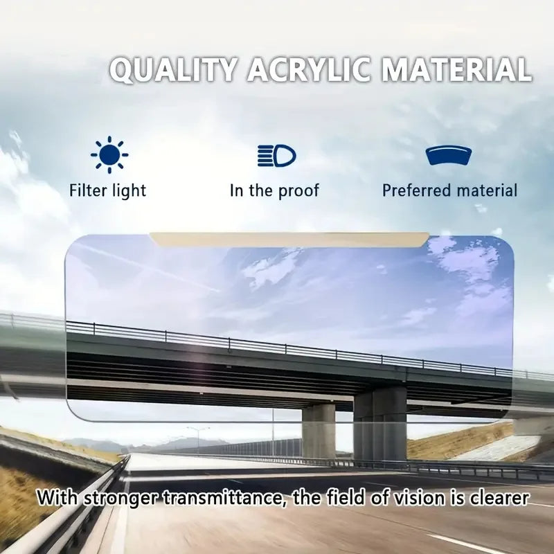 Car Sun Visor Extender Anti Glare Shield Panel