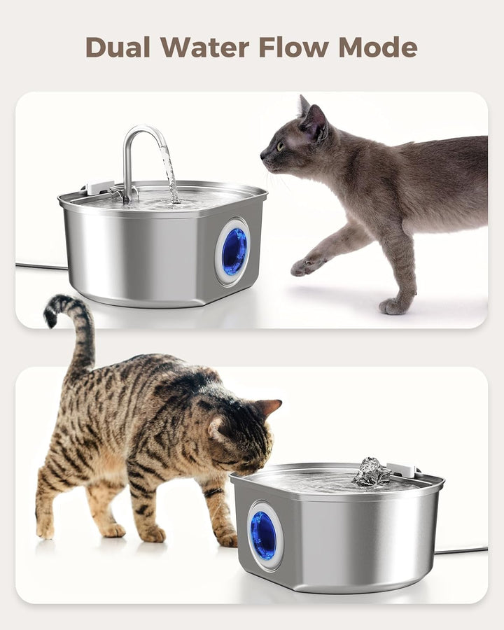 Automatic Cat Water Fountain Dispenser Bowl Pet Drinking Fountain
