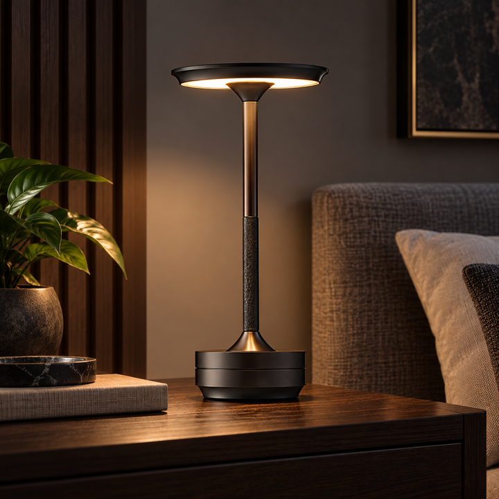 Cordless Rechargeable Table Lamp Touch Control Dimmable Light