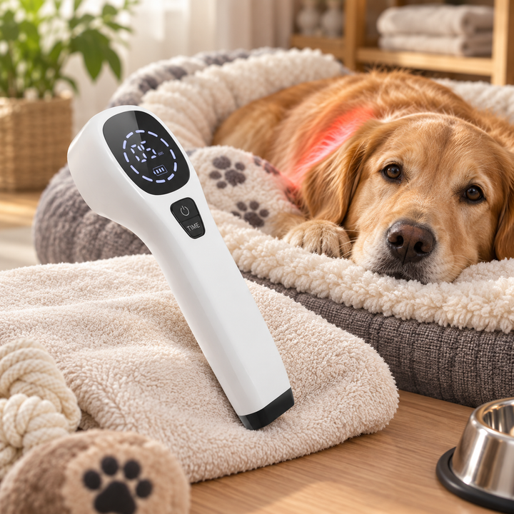 Cold Laser Therapy Device for Dogs Handheld Pet Pain Relief Home Care