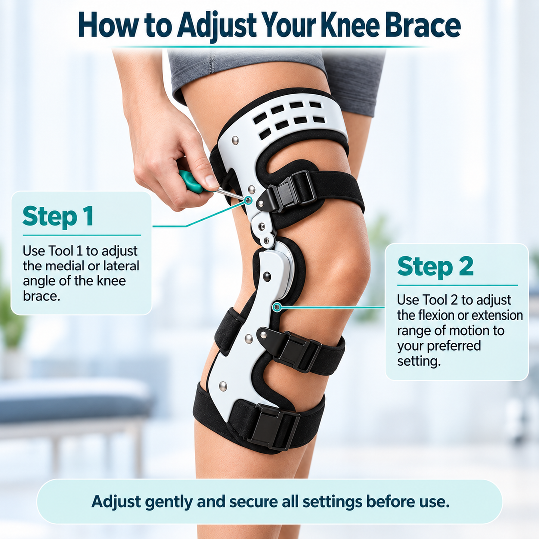 Osteoarthritis Knee Brace Unloader Support for Arthritis