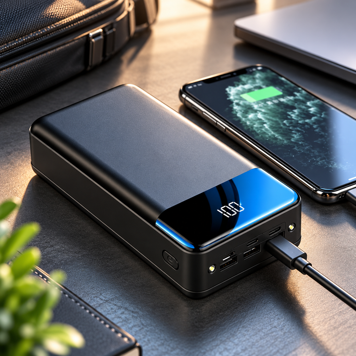 100000mAh Power Bank Portable Fast Charging External Battery