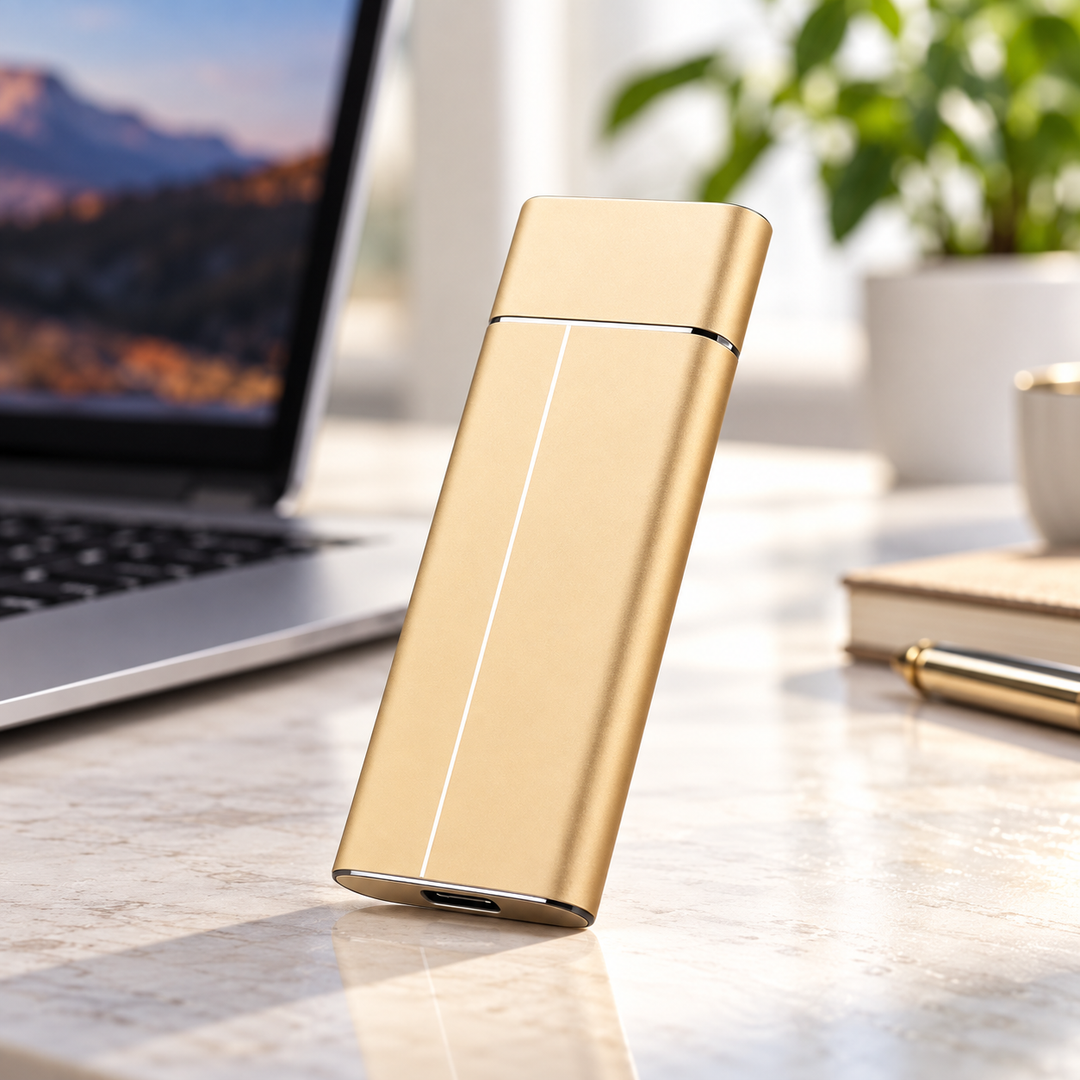 External SSD Portable USB-C Solid State Drive 1TB to 16TB