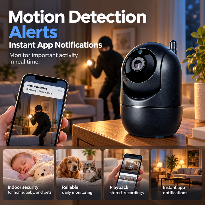 Video Baby Monitor Breathing Movement Monitor with Night Vision Camera
