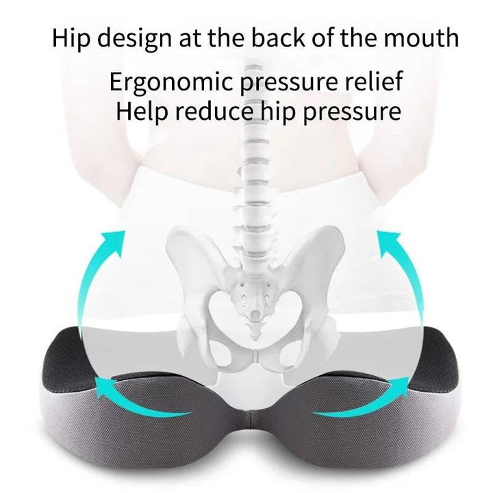 Orthopedic Lumbar Support Chair Cushion Seat Pad