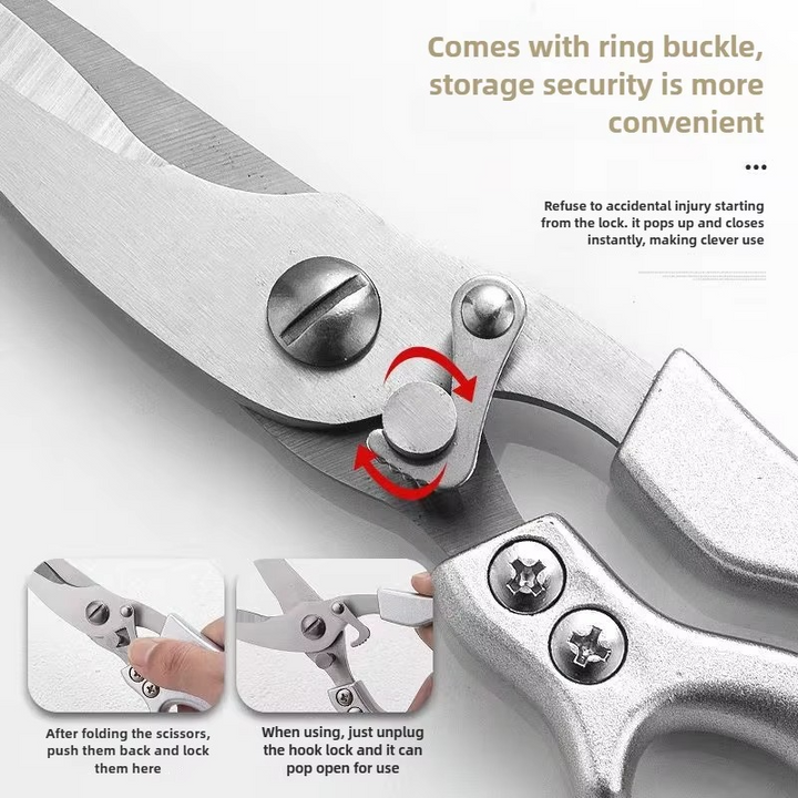 Poultry Shears Kitchen Scissors Chicken Cutting Tool