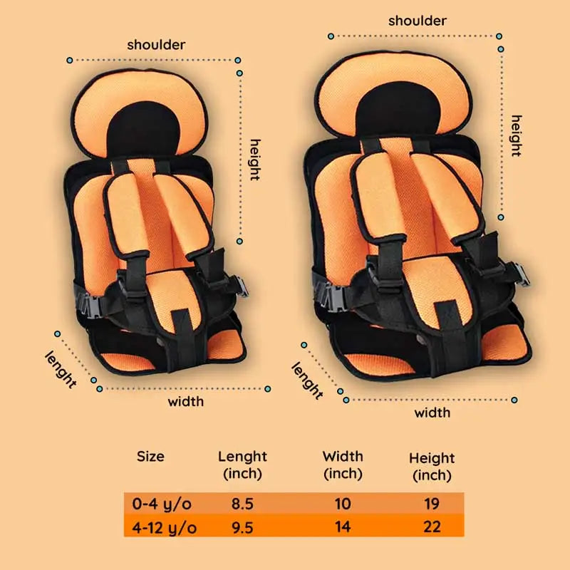 Child Car Seat Protector Mat Vehicle Seat Cover Pad