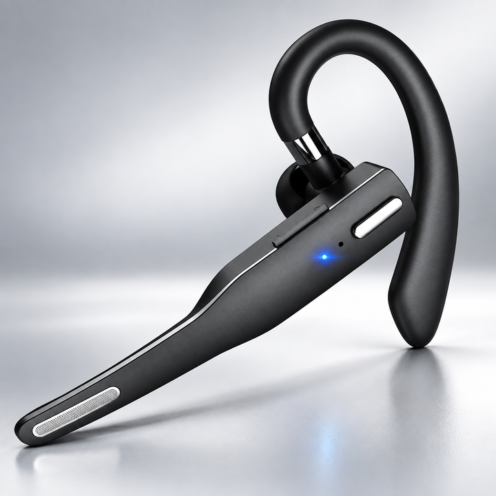 Trucker Bluetooth Headset Dual Mic Wireless Noise Cancelling