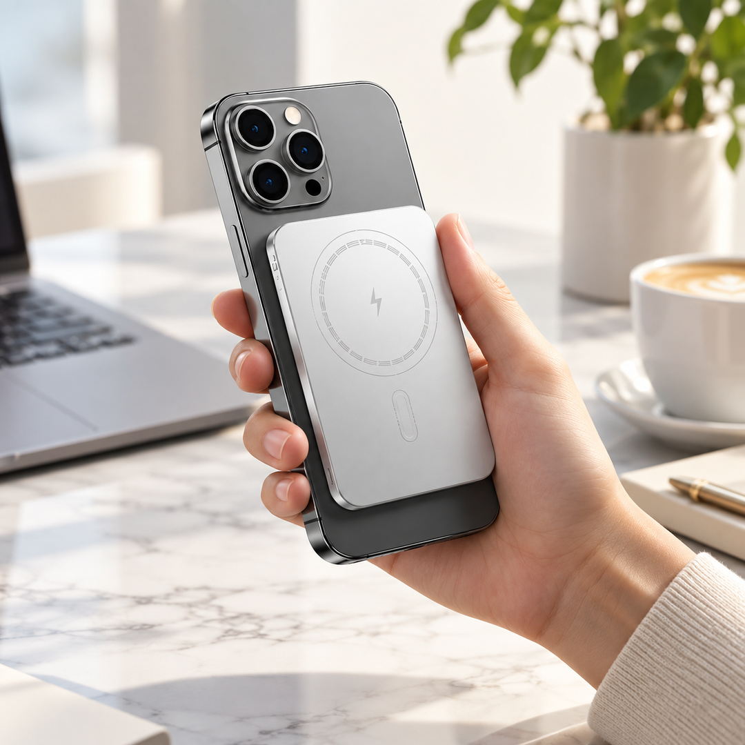 50000mAh Wireless Power Bank Fast Charging Magnetic Charger