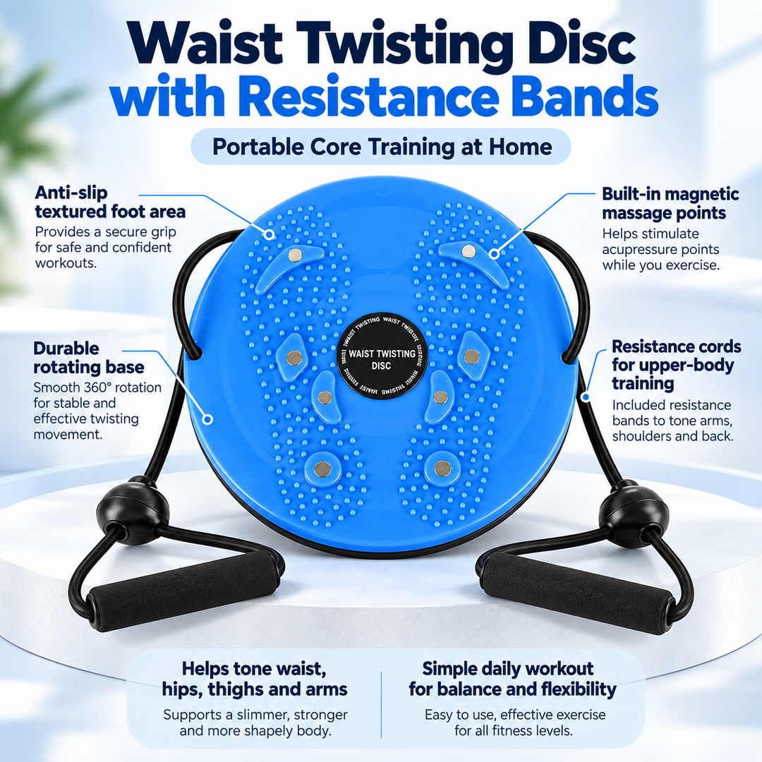 Magnetic Twisting Disc Balance Board Core Waist Trainer for Home