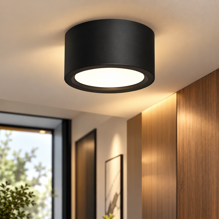 LED Flush Mount Ceiling Light Nordic Round Fixture for Rooms