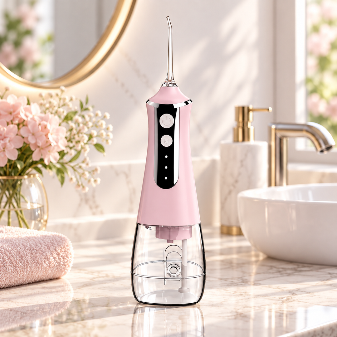 Ultrasonic Tooth Cleaner Rechargeable Dental Plaque Stain Remover