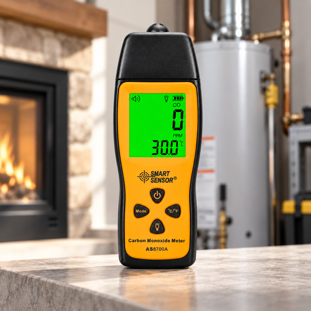 Portable Carbon Monoxide Detector Handheld CO Gas Meter Alarm