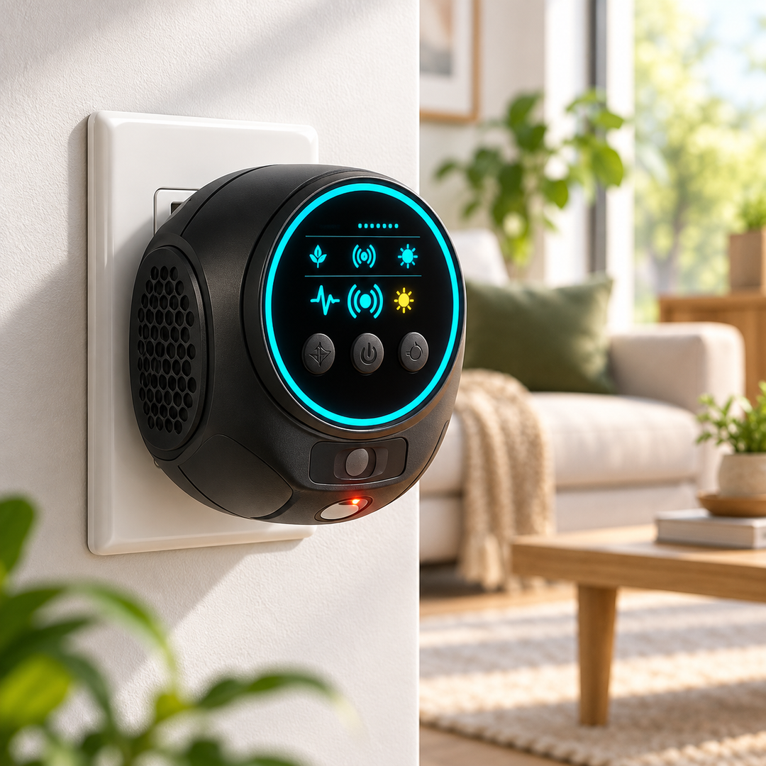 Ultrasonic Bee Wasp Repellent Chemical Free 360 Coverage Plug In