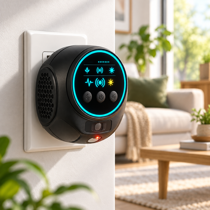 Ultrasonic Bee Wasp Repellent Chemical Free 360 Coverage Plug In