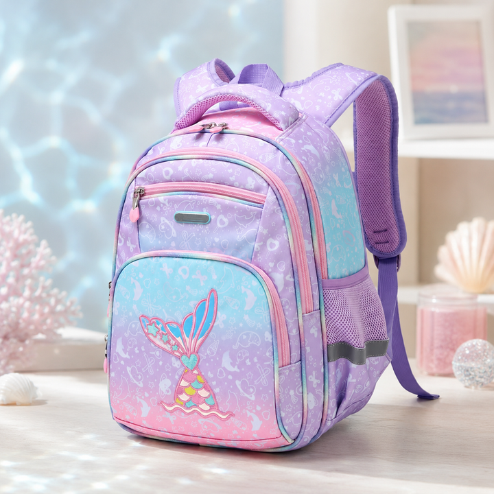 Ultra Light School Backpack Kids Grades 3-6 Lightweight Boys Girls Primary
