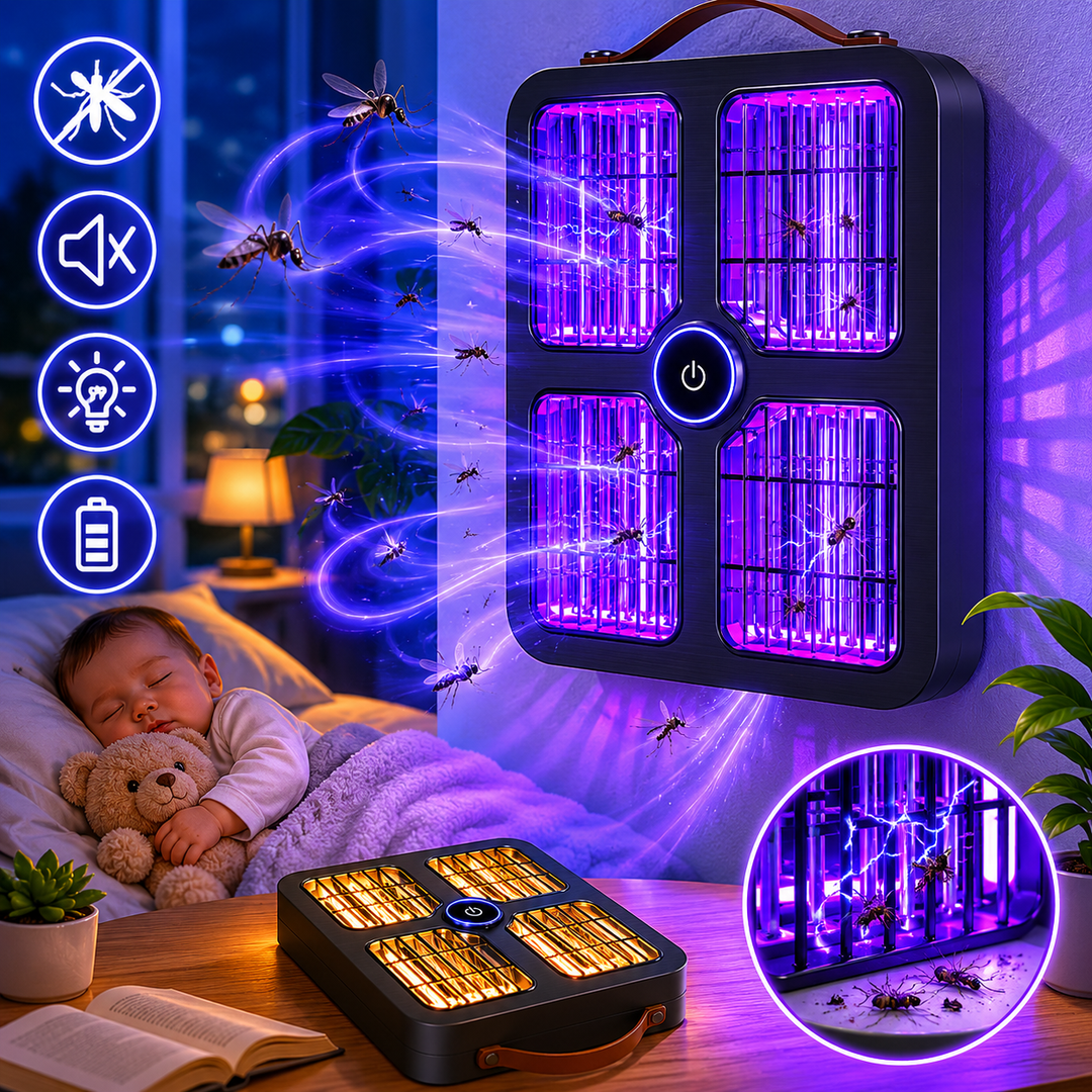 Mini Mosquito Killer Lamp Electric Insect Trap Baby Safe