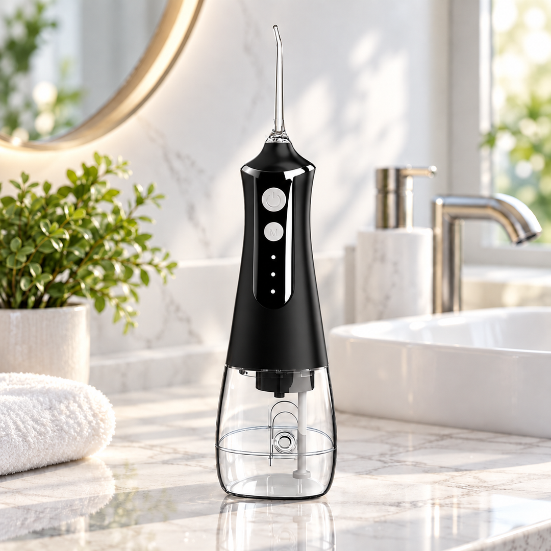 Ultrasonic Tooth Cleaner Rechargeable Dental Plaque Stain Remover