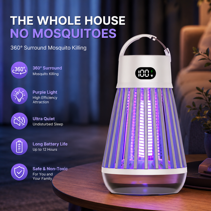 Electric Mosquito Killer Lamp USB Portable Household Insect Trap