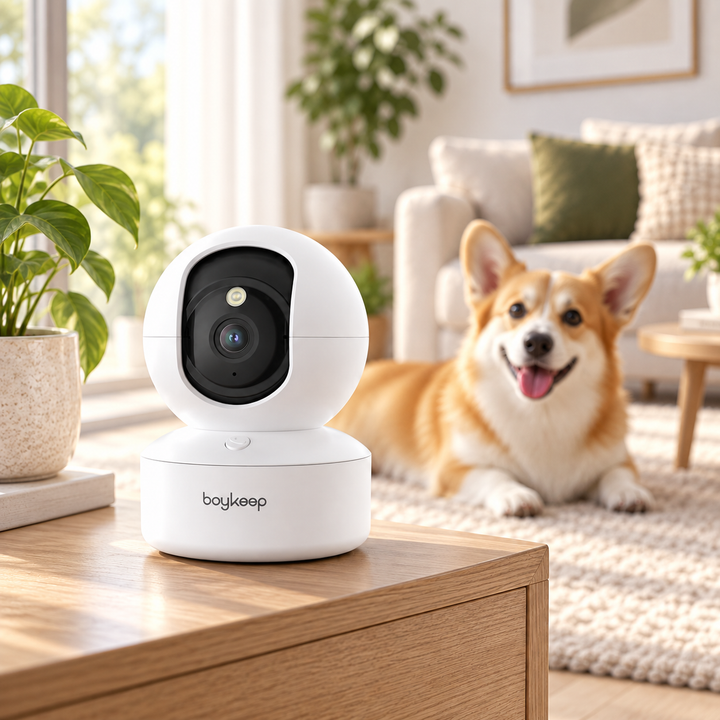 Wireless Pet Camera 360 Indoor Cam with 2-Way Audio