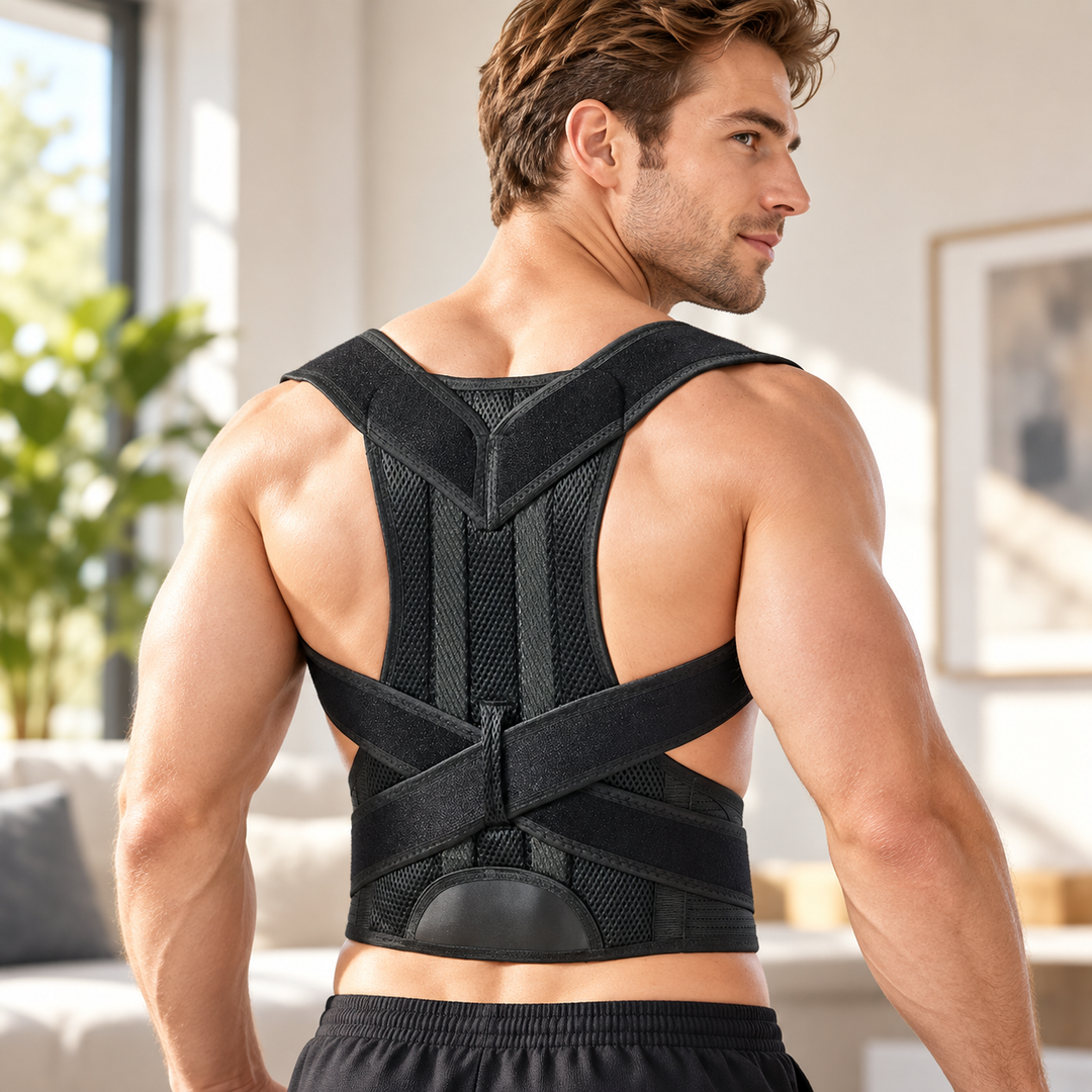 Posture Corrector Back Brace Upper Shoulder Support Adjustable Wear