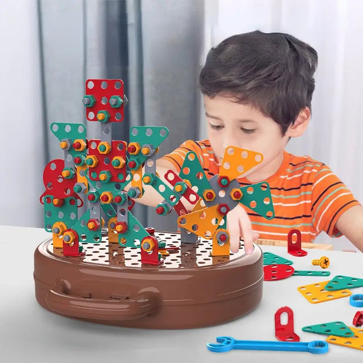 Montessori Educational Toy Tool Set Kids Play Toolbox Kit
