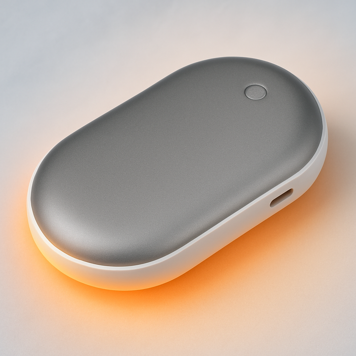 Rechargeable Portable Hand Warmer Power Bank Battery Charger Device