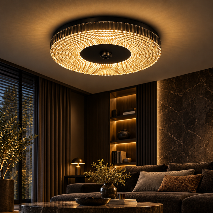 Ultra Slim LED Ceiling Light Modern Dimmable Fixture for Home