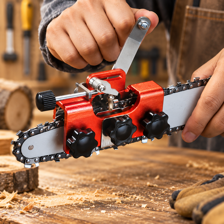Chainsaw Chain Sharpener Tool Portable Fast Sharpening Kit