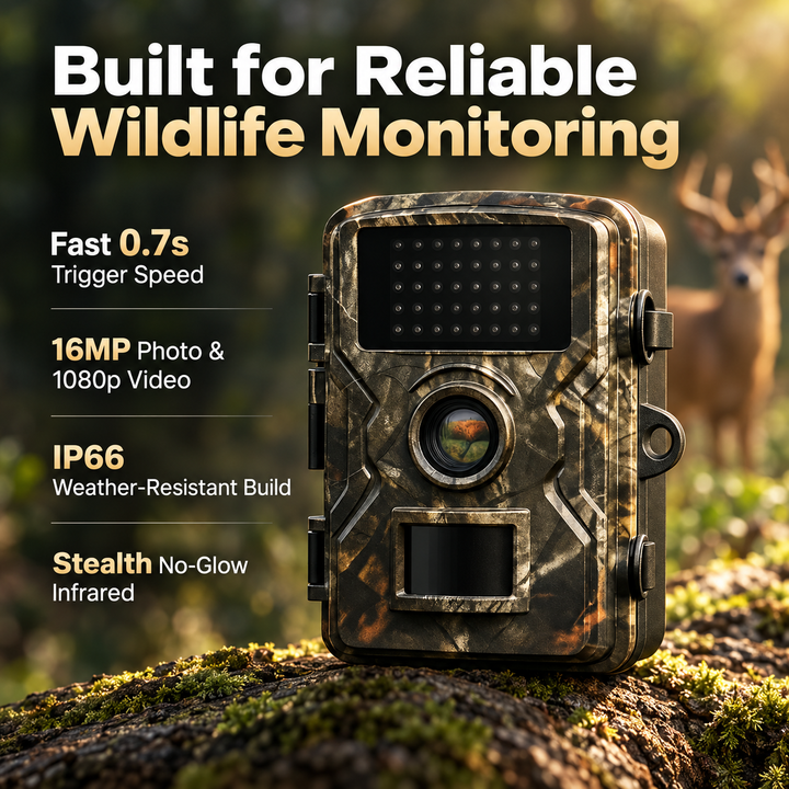 Night Vision Trail Camera Outdoor Wildlife Animal Cam