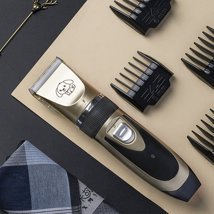 Electric Dog Grooming Clippers Trimmer Set Silent Motor