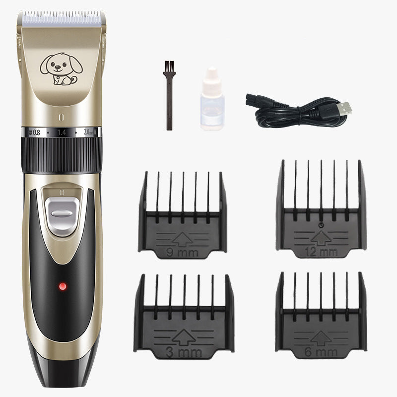 Electric Dog Grooming Clippers Trimmer Set Silent Motor
