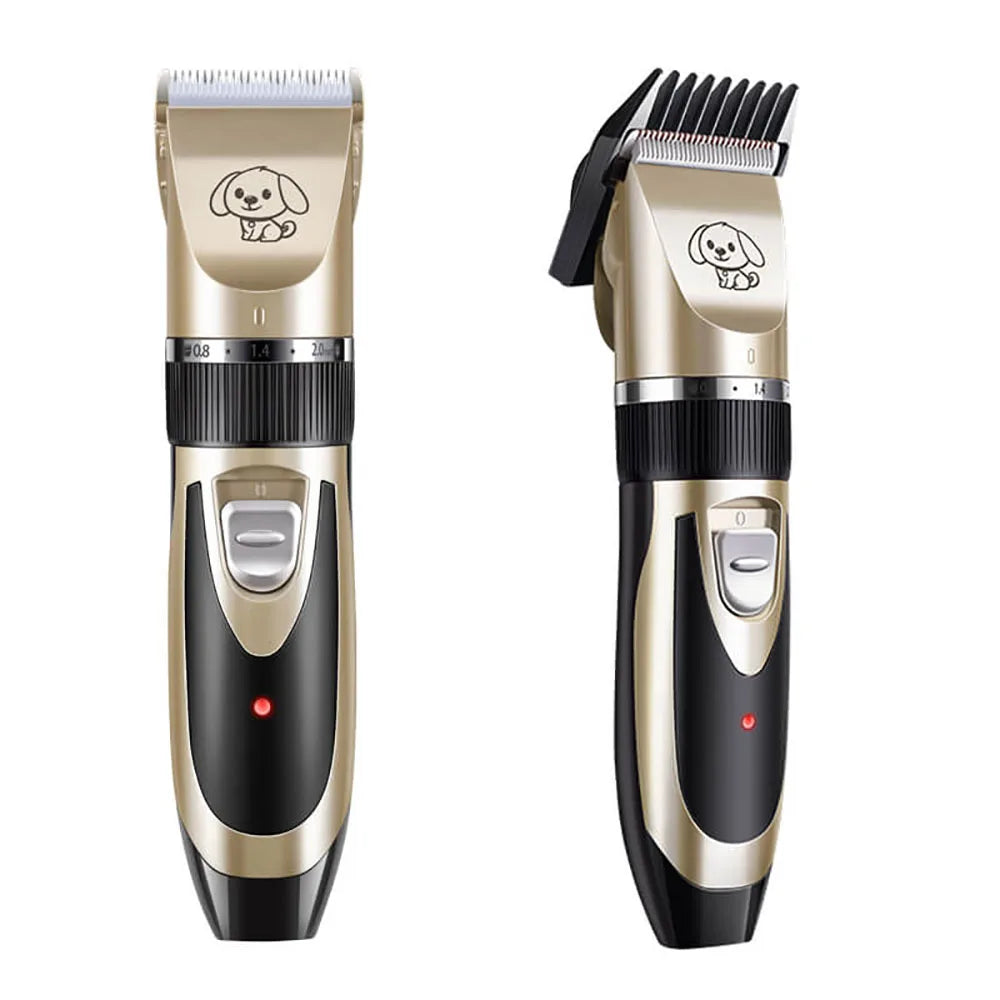 Electric Dog Grooming Clippers Trimmer Set Silent Motor