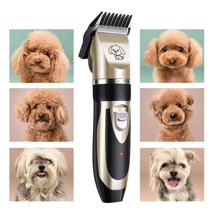 Electric Dog Grooming Clippers Trimmer Set Silent Motor