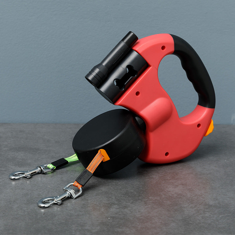 Double Dog Leash Connector Tangle Free Splitter Attachment