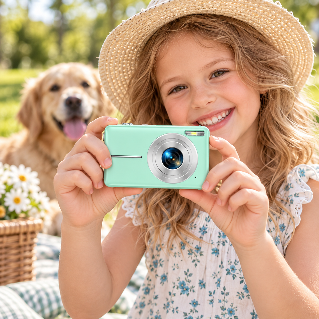 Digital Camera 1080P 44MP 16X Zoom Compact Vlogging Camera