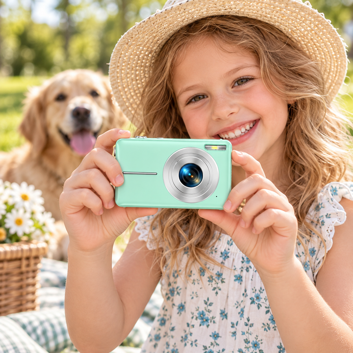 Digital Camera 1080P 44MP 16X Zoom Compact Vlogging Camera