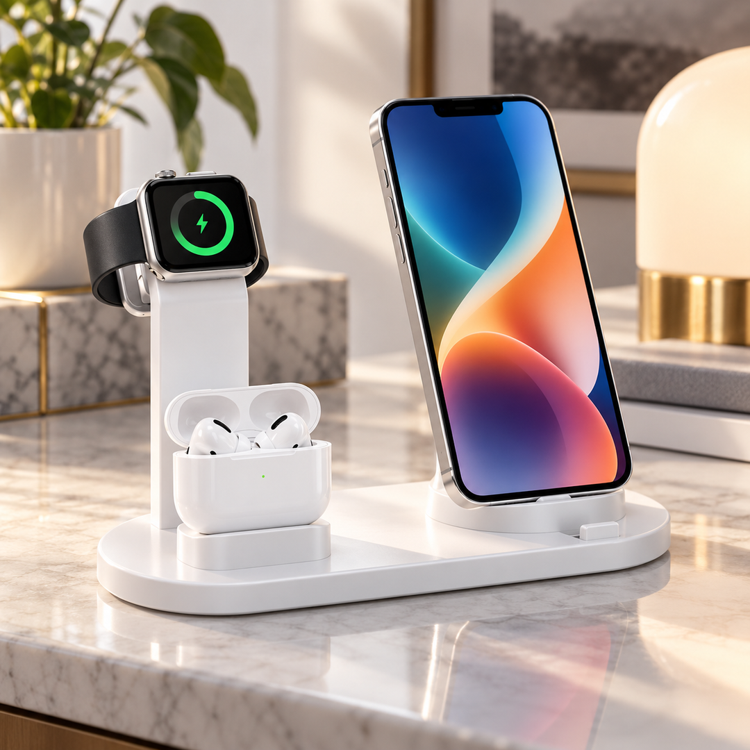 7 in 1 Wireless Charging Station Fast Charger for Phone Watch