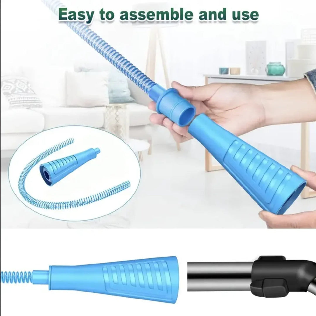 Dryer Vent Cleaning Kit with Flexible Rods and Brush Set