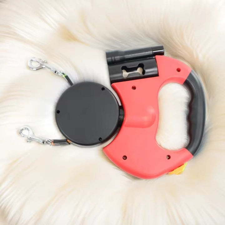 Hands Free Dual Dog Leash Adjustable Walking Lead