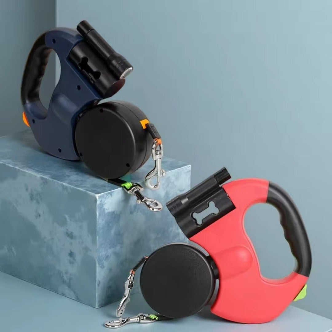 Hands Free Dual Dog Leash Adjustable Walking Lead