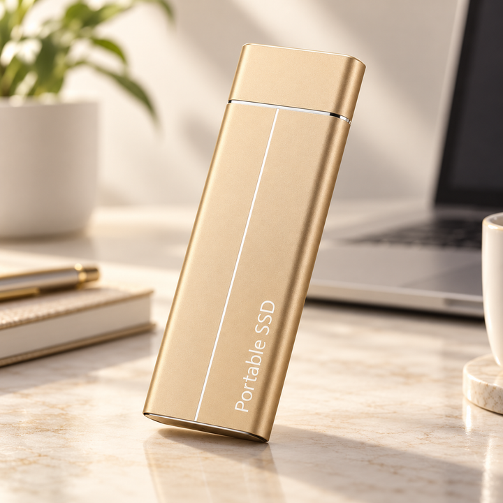 Portable SSD 5TB External Drive High Speed USB-C Storage