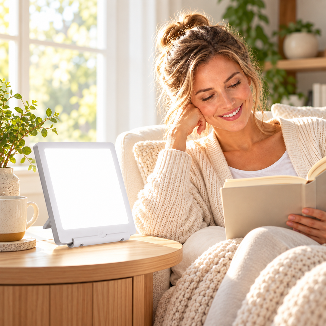 SAD Light Therapy Lamp Daylight Mood Boosting Happy Light